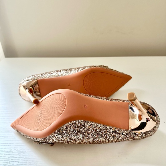 Evening Rhinestone Heels. Prom Shoes. Bella Belle Shoes. High Heels. Sz 7 - Picture 13 of 15